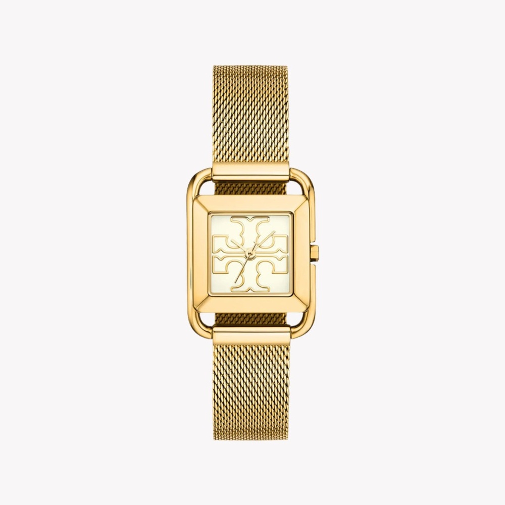 Tory Burch Miller Gold Mesh Strap Watch TBW6012